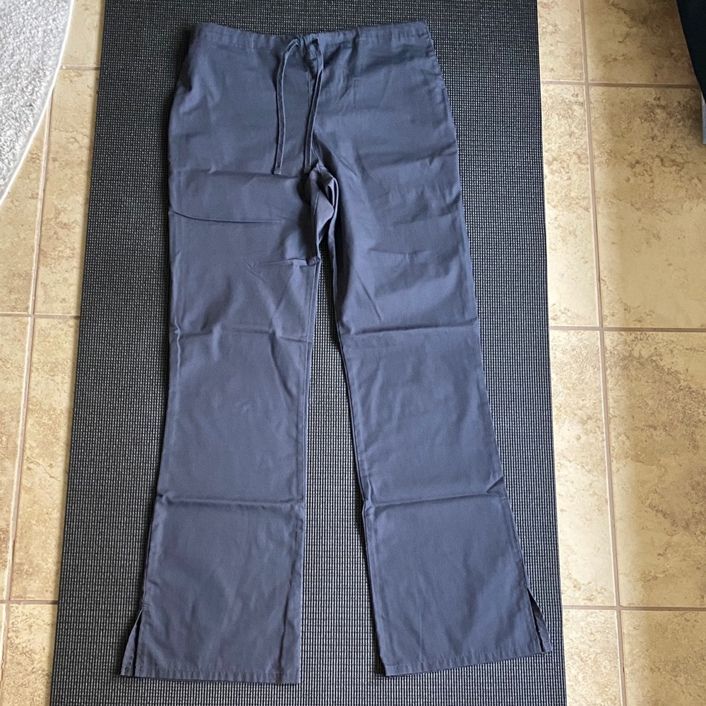 Women's charcoal gray scrub Pants Cherokee classic cut 4101 T
